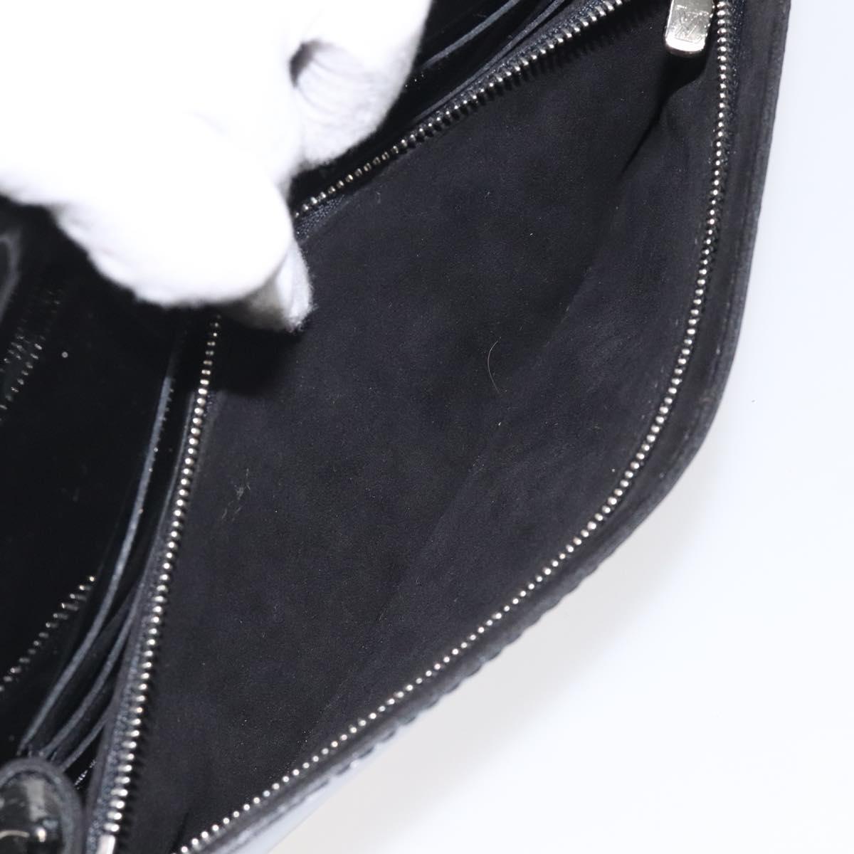LOUIS VUITTON Electric Epi Pochette Sevigne Bag Black M4055N LV Auth yk18368