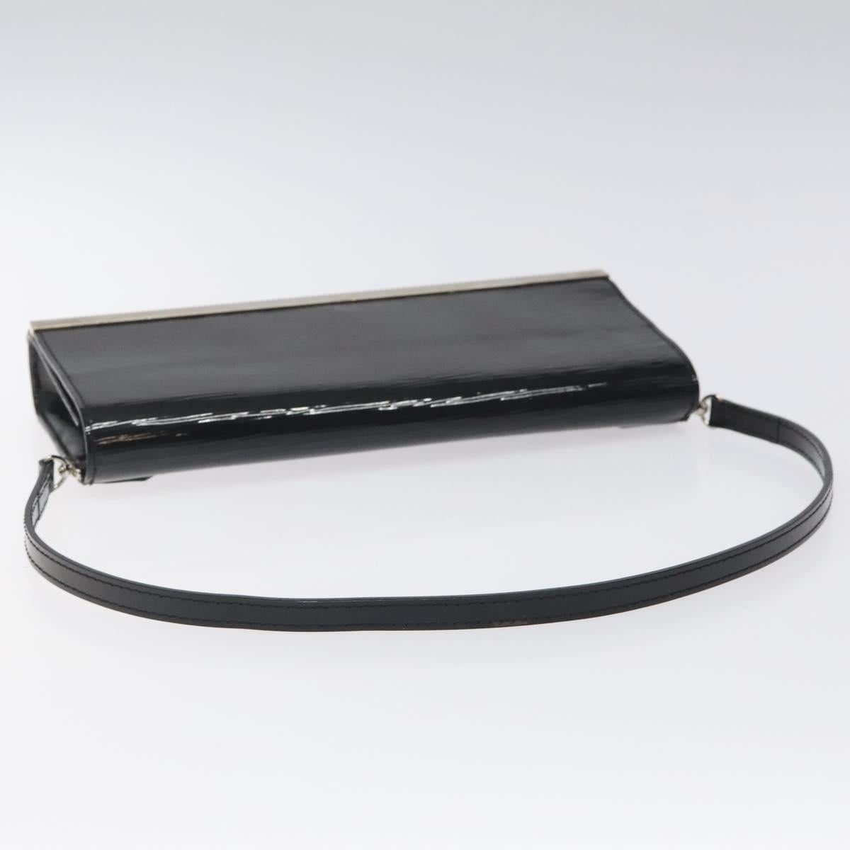 LOUIS VUITTON Electric Epi Pochette Sevigne Bag Black M4055N LV Auth yk18368
