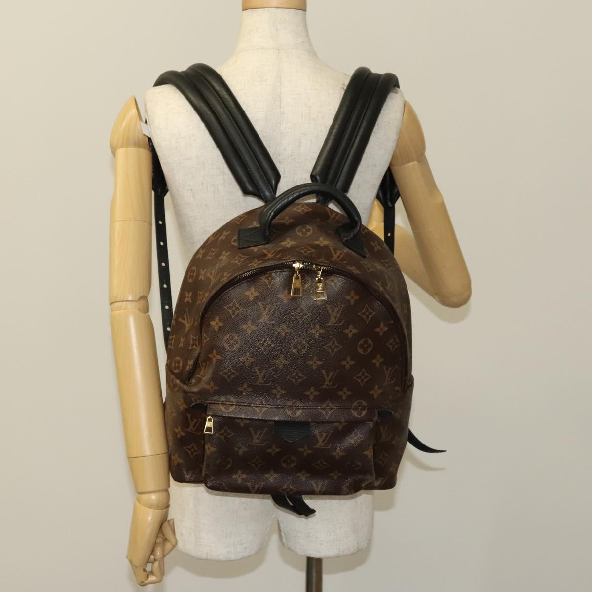 LOUIS VUITTON Monogram Palm Springs MM Backpack M41561 LV Auth yk18377