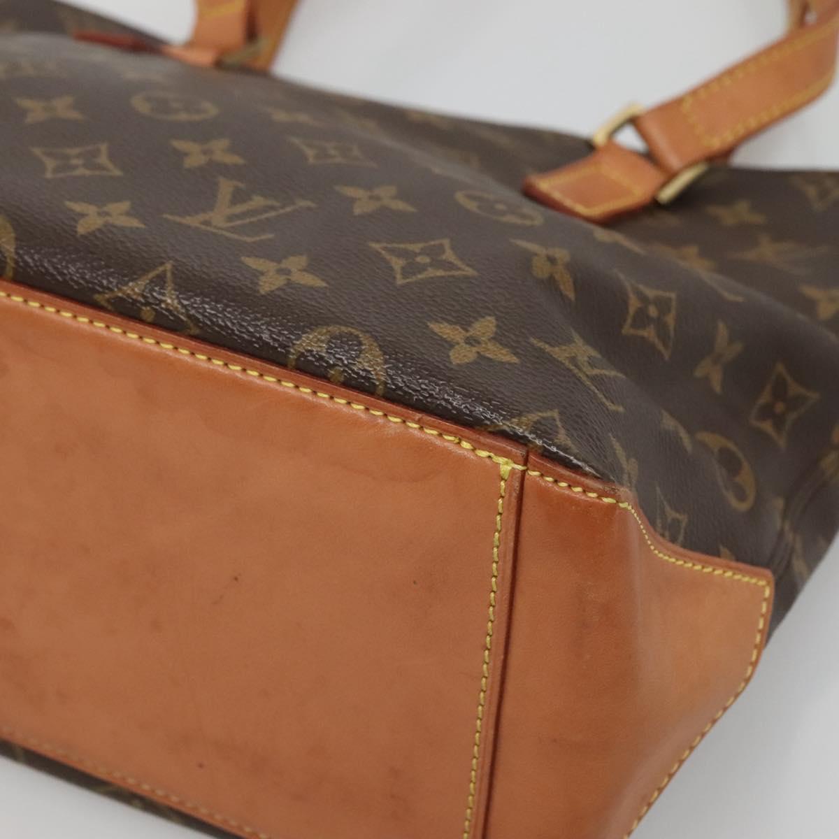 LOUIS VUITTON Monogram Cabas Piano Tote Bag M51148 LV Auth yk18459