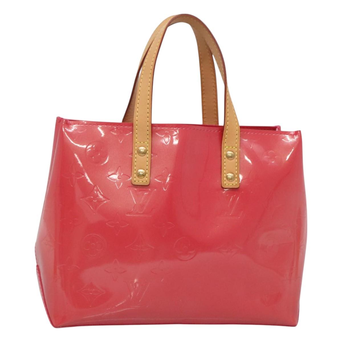 LOUIS VUITTON Monogram Vernis Reade PM Hand Bag Fran Boise M9132F Auth yk18494V
