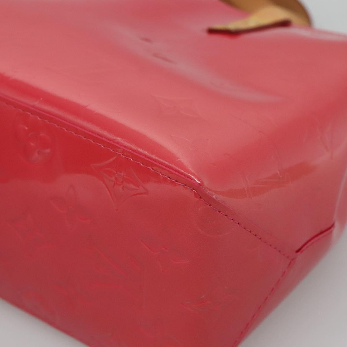 LOUIS VUITTON Monogram Vernis Reade PM Hand Bag Fran Boise M9132F Auth yk18494V