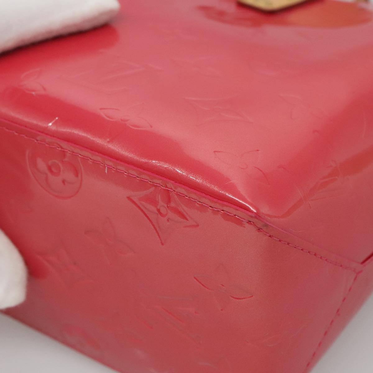 LOUIS VUITTON Monogram Vernis Reade PM Hand Bag Fran Boise M9132F Auth yk18494V