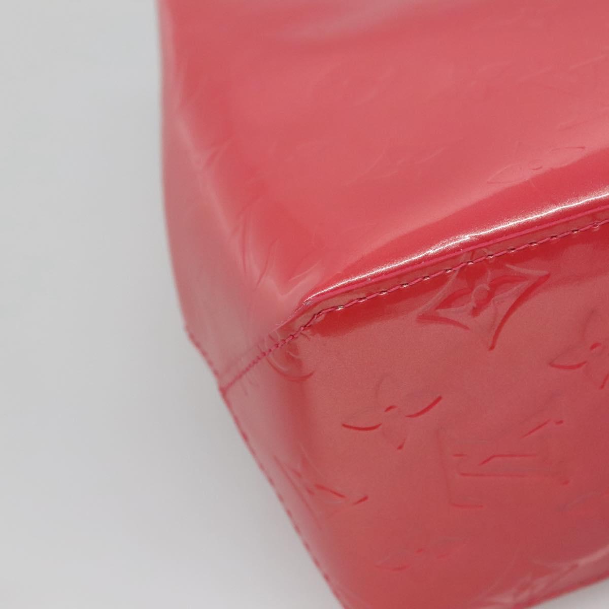 LOUIS VUITTON Monogram Vernis Reade PM Hand Bag Fran Boise M9132F Auth yk18494V