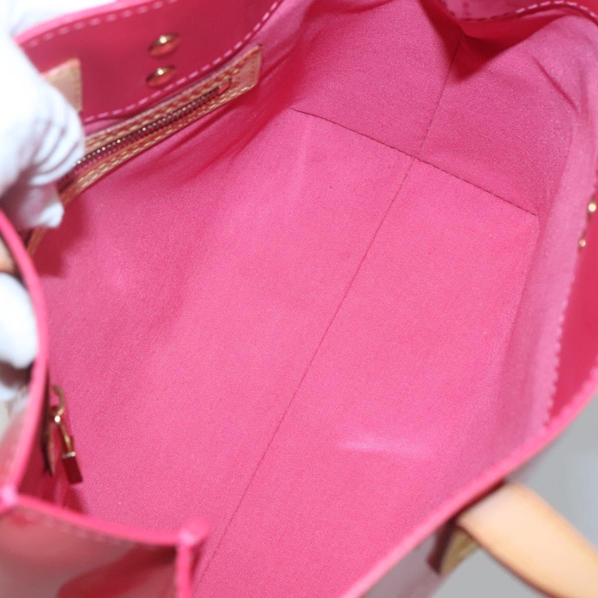 LOUIS VUITTON Monogram Vernis Reade PM Hand Bag Fran Boise M9132F Auth yk18494V