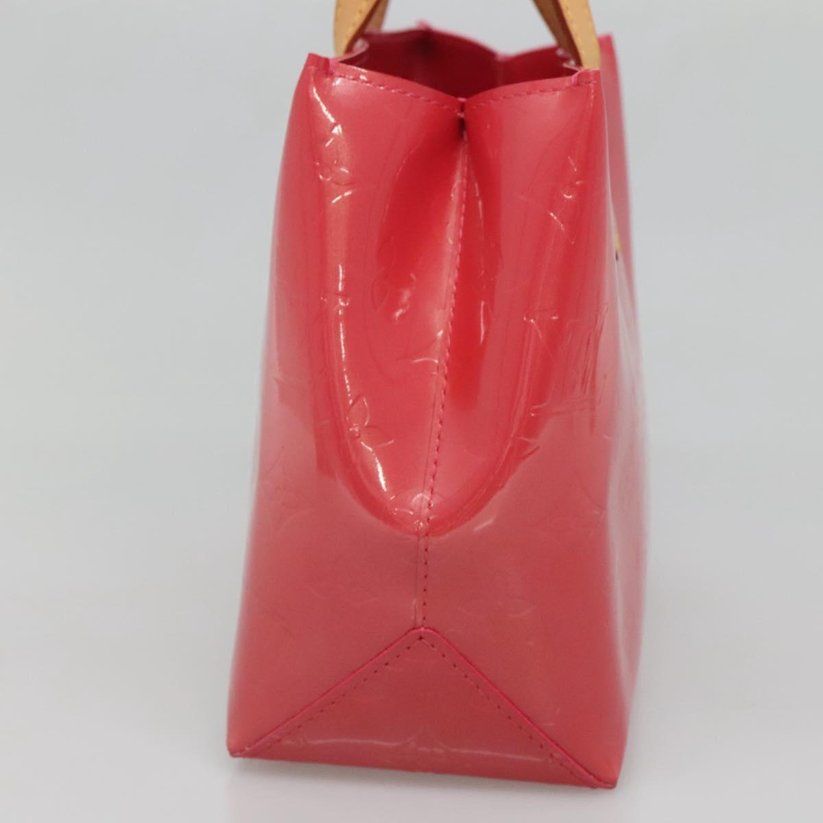 LOUIS VUITTON Monogram Vernis Reade PM Hand Bag Fran Boise M9132F Auth yk18494V