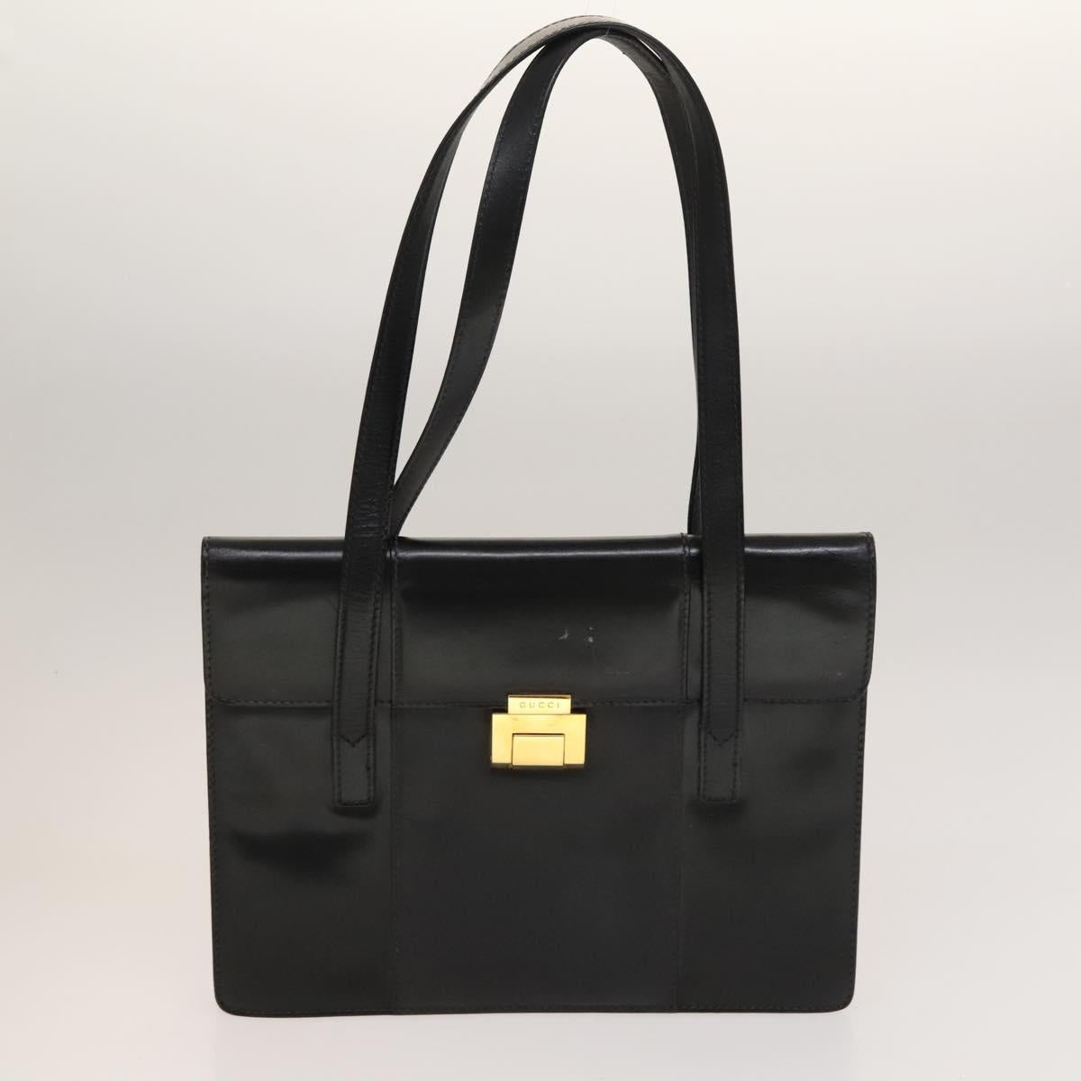 GUCCI Bamboo Bag Nylon Leather 4Set Black White Brown beige Auth yk18628