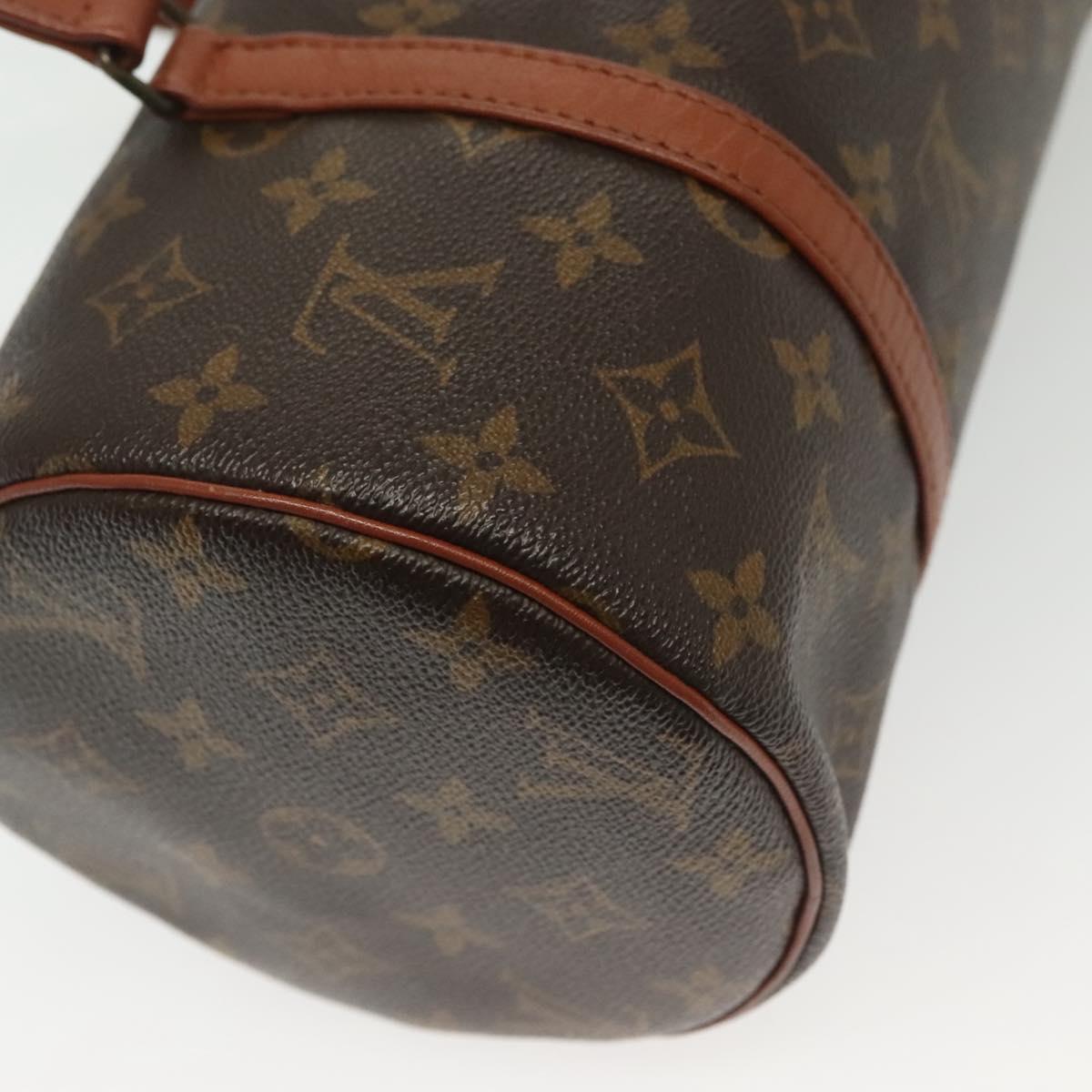 LOUIS VUITTON Monogram Papillon 30 Hand Bag M51385 LV Auth yk18664