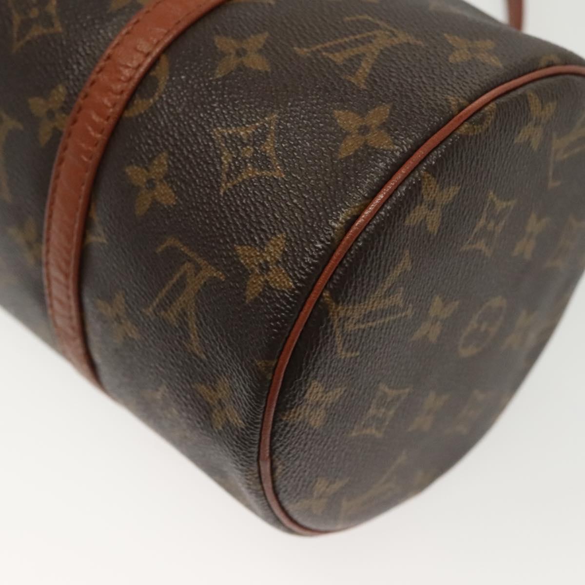 LOUIS VUITTON Monogram Papillon 30 Hand Bag M51385 LV Auth yk18664
