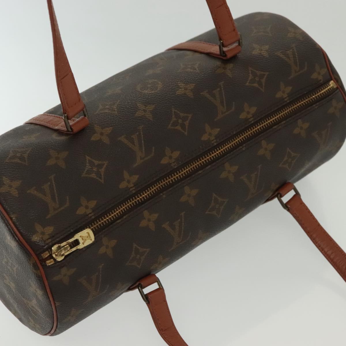 LOUIS VUITTON Monogram Papillon 30 Hand Bag M51385 LV Auth yk18664