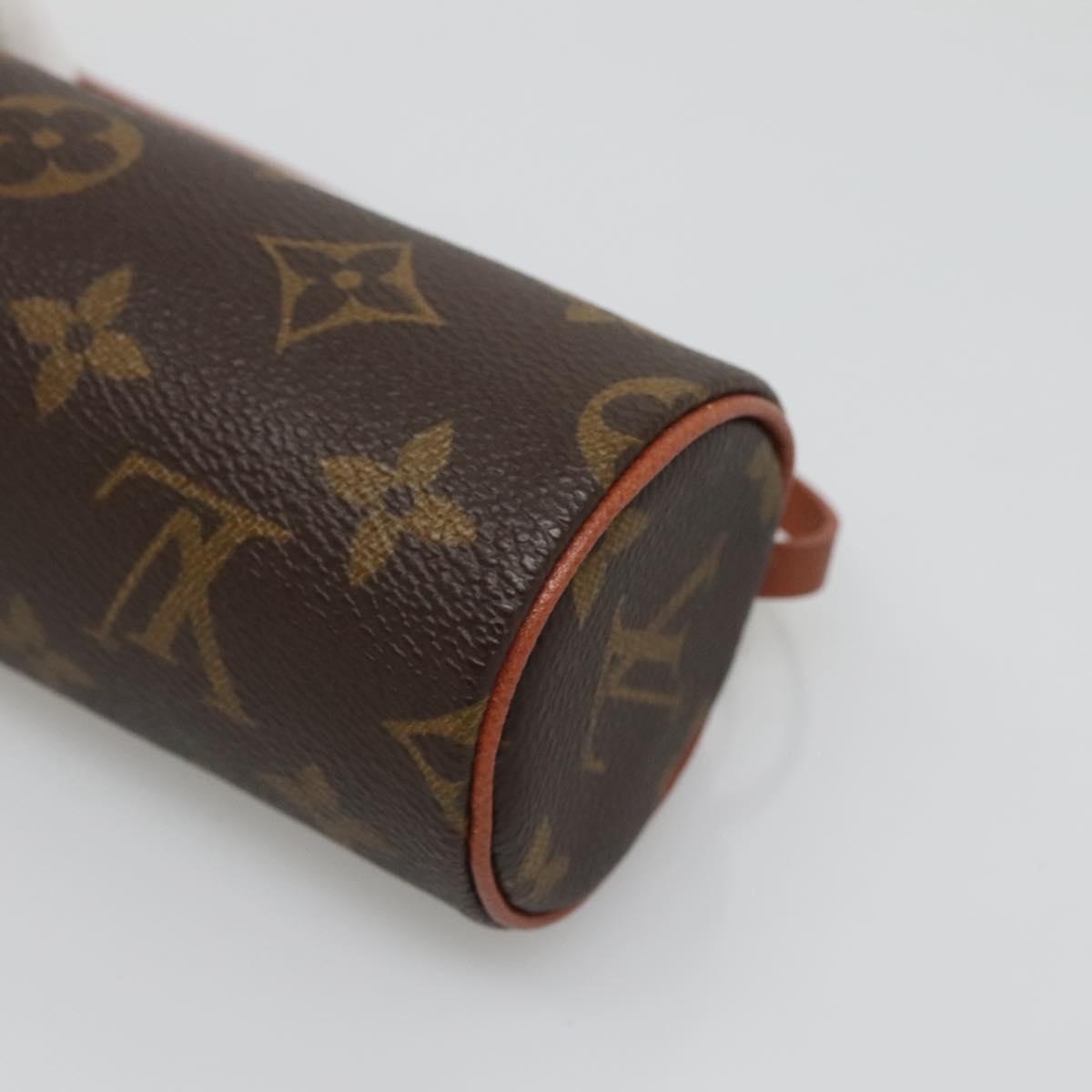 LOUIS VUITTON Monogram Papillon Pouch LV Auth yk18684