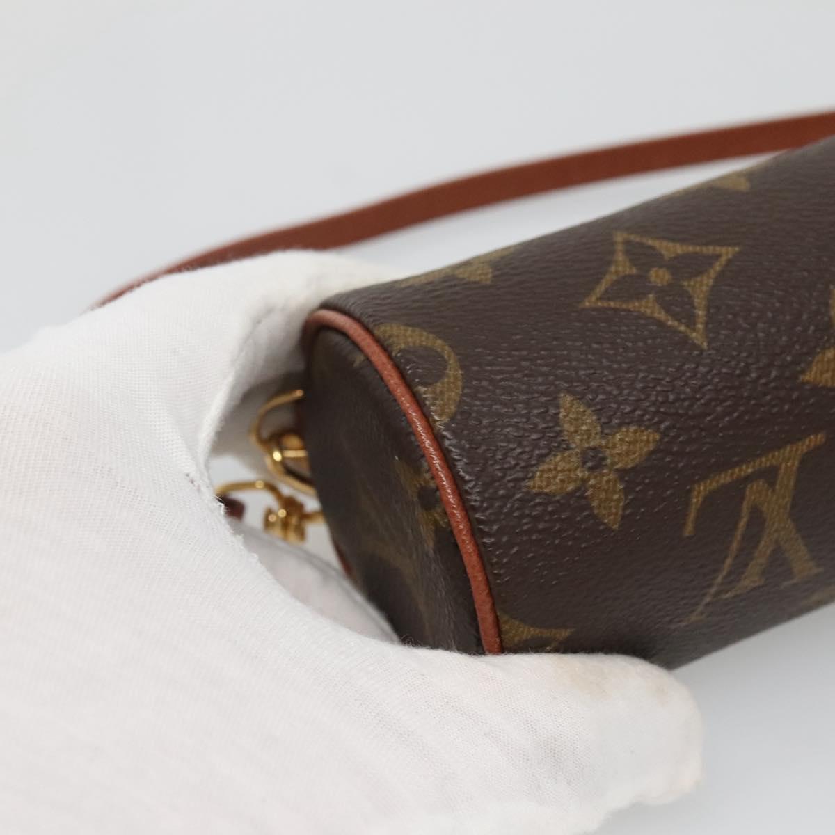 LOUIS VUITTON Monogram Papillon Pouch LV Auth yk18684