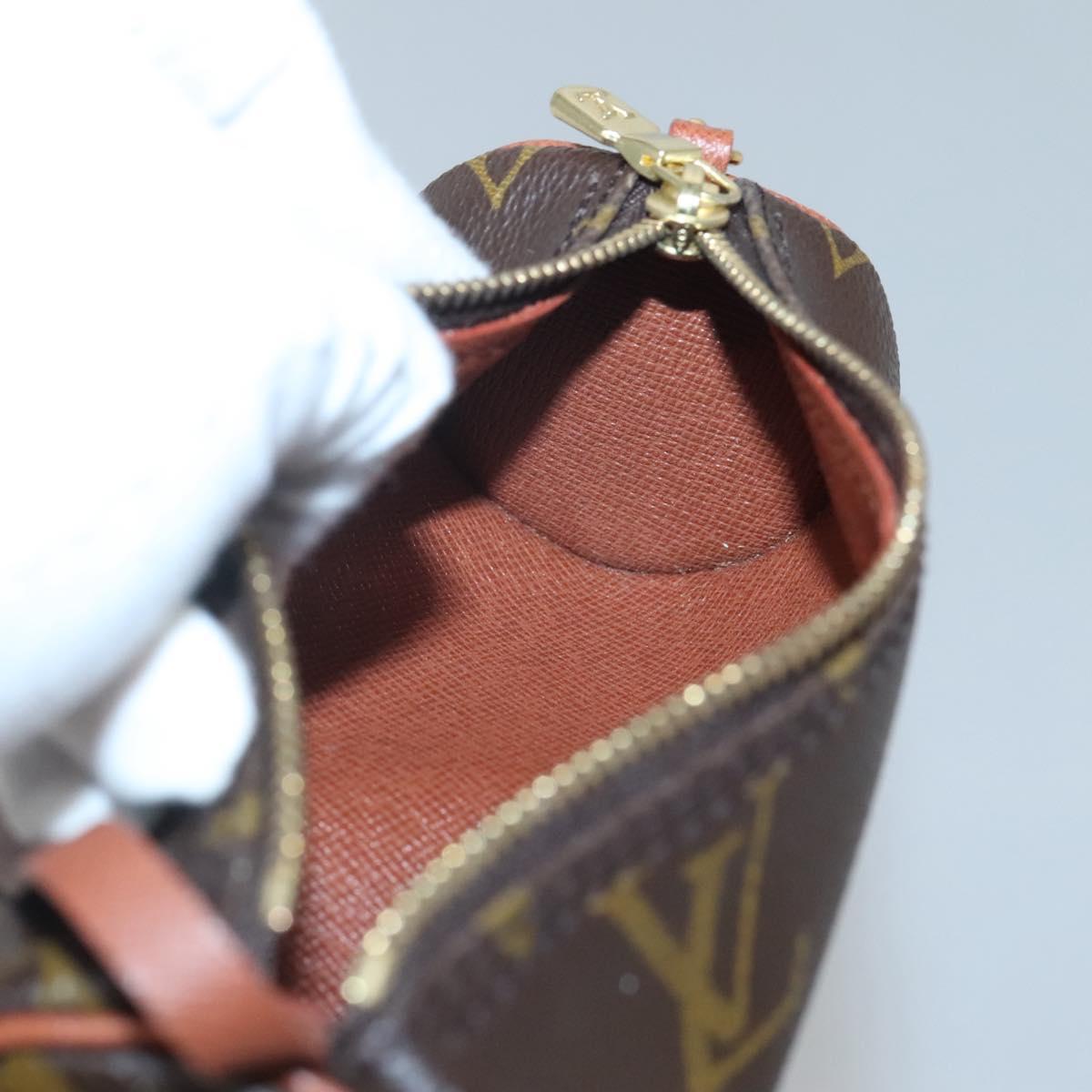 LOUIS VUITTON Monogram Papillon Pouch LV Auth yk18684
