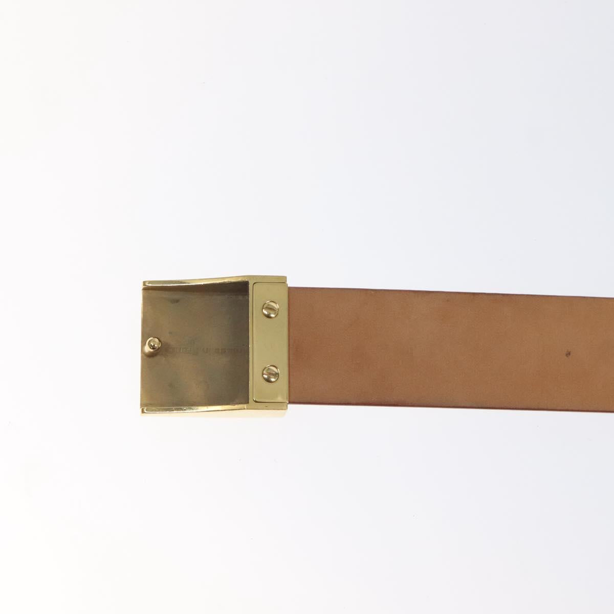 LOUIS VUITTON Monogram Multicolor Ceinture Care Belt White LV Auth yk18692