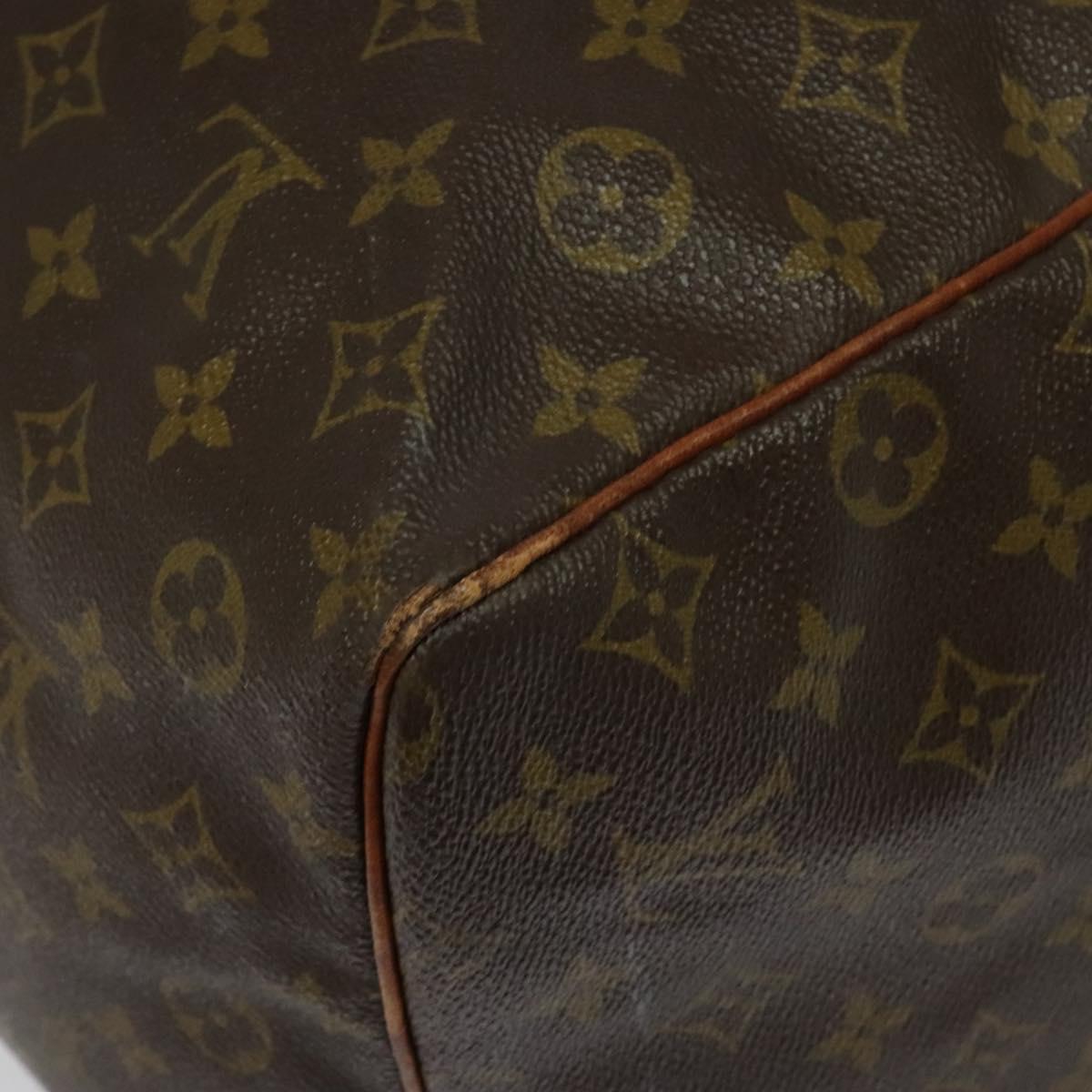 LOUIS VUITTON Monogram Keepall 60 Boston Bag Vintage M41422 LV Auth yk18797