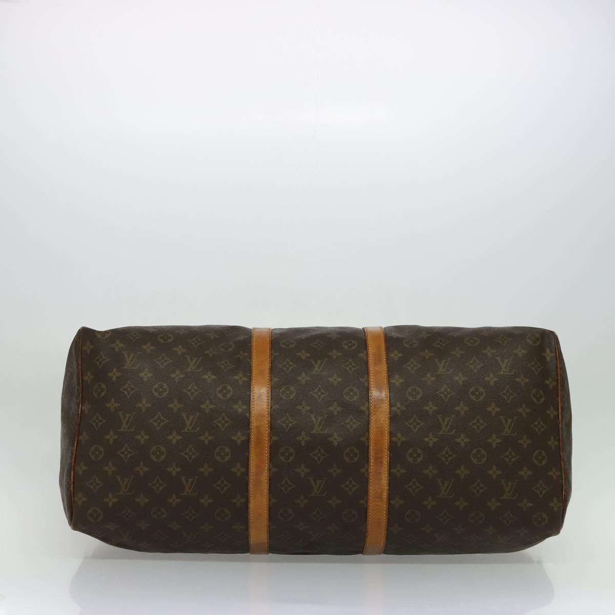 LOUIS VUITTON Monogram Keepall 60 Boston Bag Vintage M41422 LV Auth yk18797
