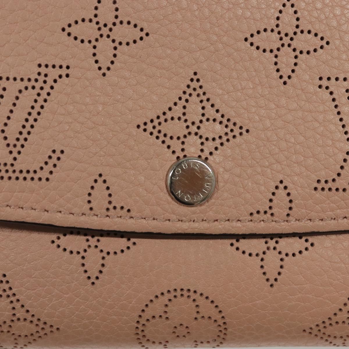LOUIS VUITTON Mahina Portefeuille Iris Long Wallet Pink M60145 LV Auth yk18803