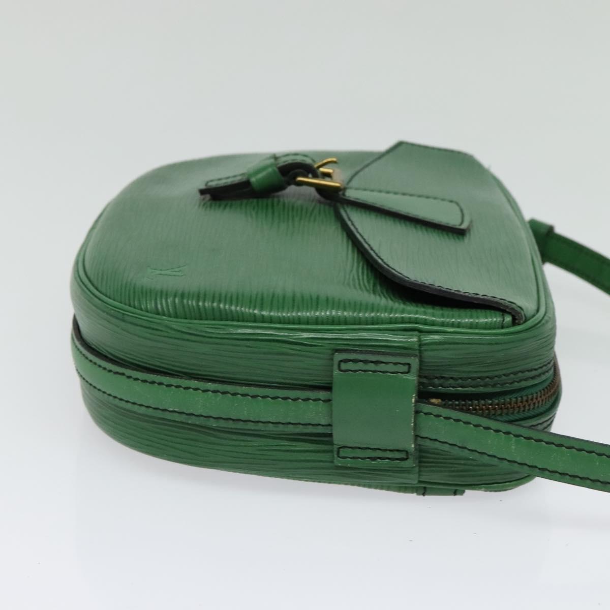 LOUIS VUITTON Epi Jeune Fille MM Shoulder Bag Green M52154 LV Auth yk18866