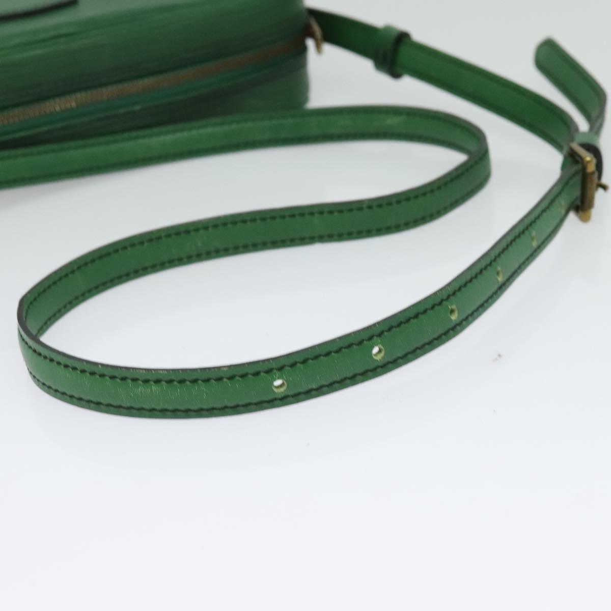 LOUIS VUITTON Epi Jeune Fille MM Shoulder Bag Green M52154 LV Auth yk18866