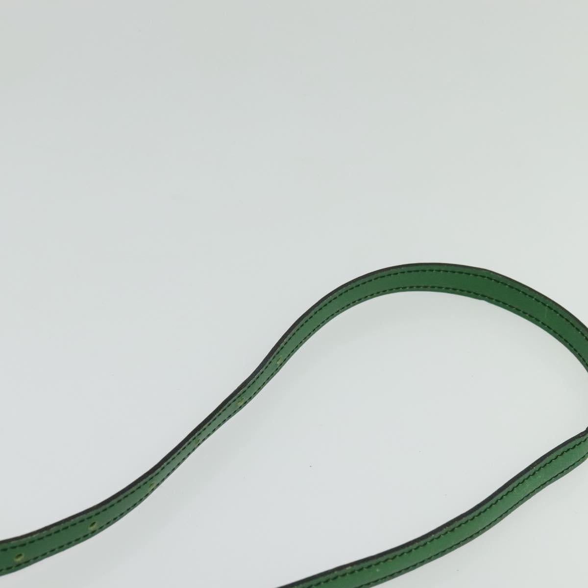 LOUIS VUITTON Epi Jeune Fille MM Shoulder Bag Green M52154 LV Auth yk18866