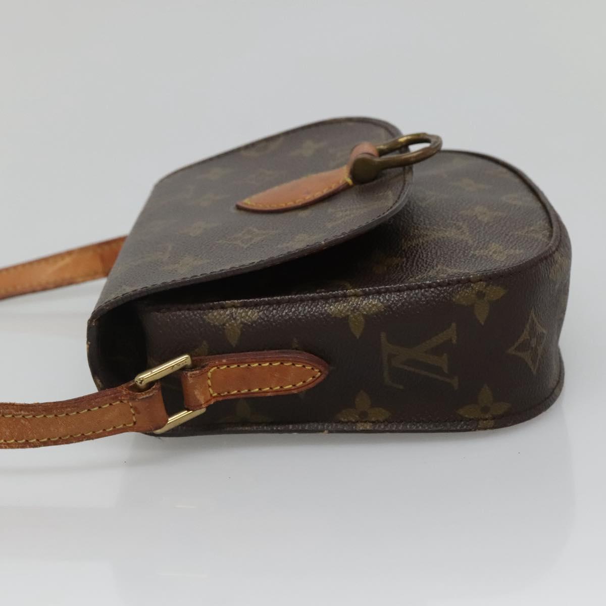 LOUIS VUITTON Monogram Saint Cloud MM Shoulder Bag M51243 LV Auth yk18915