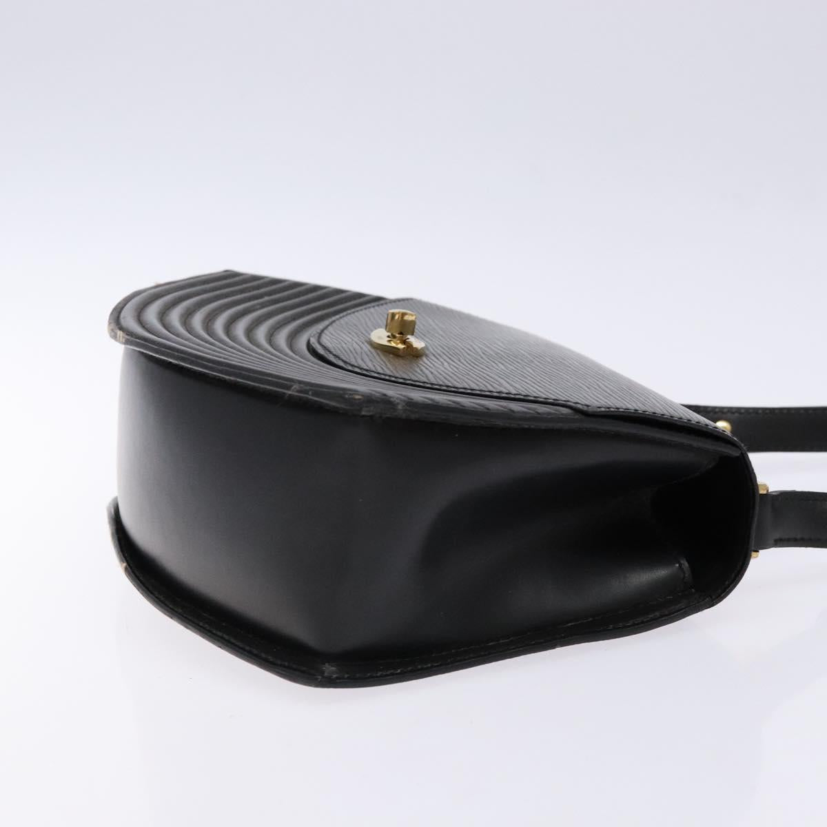 LOUIS VUITTON Epi Tilsitt Shoulder Bag Black M52482 LV Auth yk18938