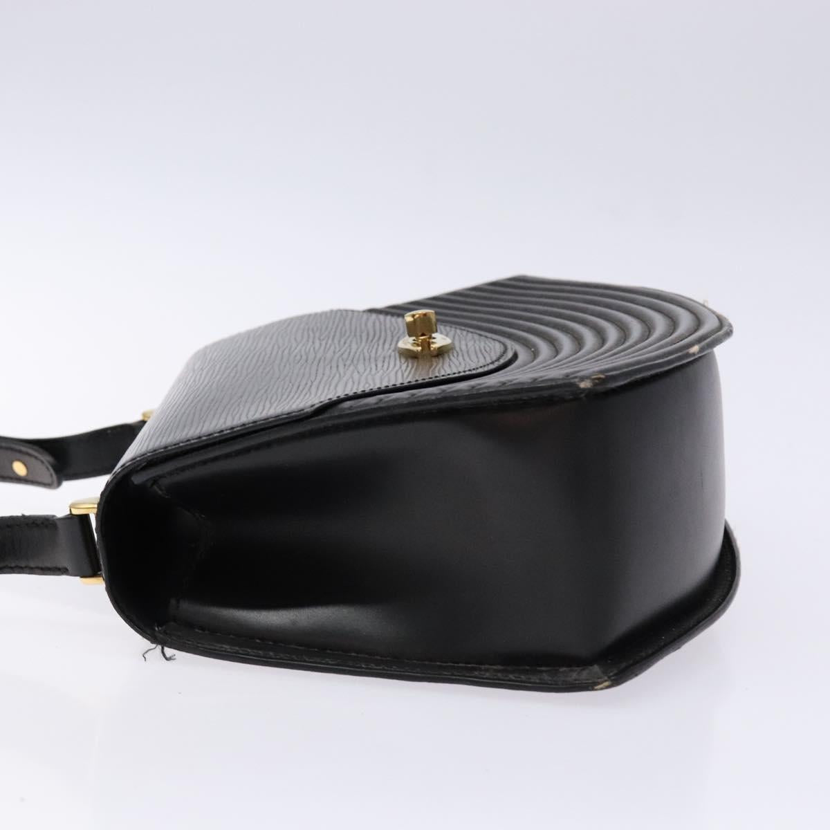 LOUIS VUITTON Epi Tilsitt Shoulder Bag Black M52482 LV Auth yk18938