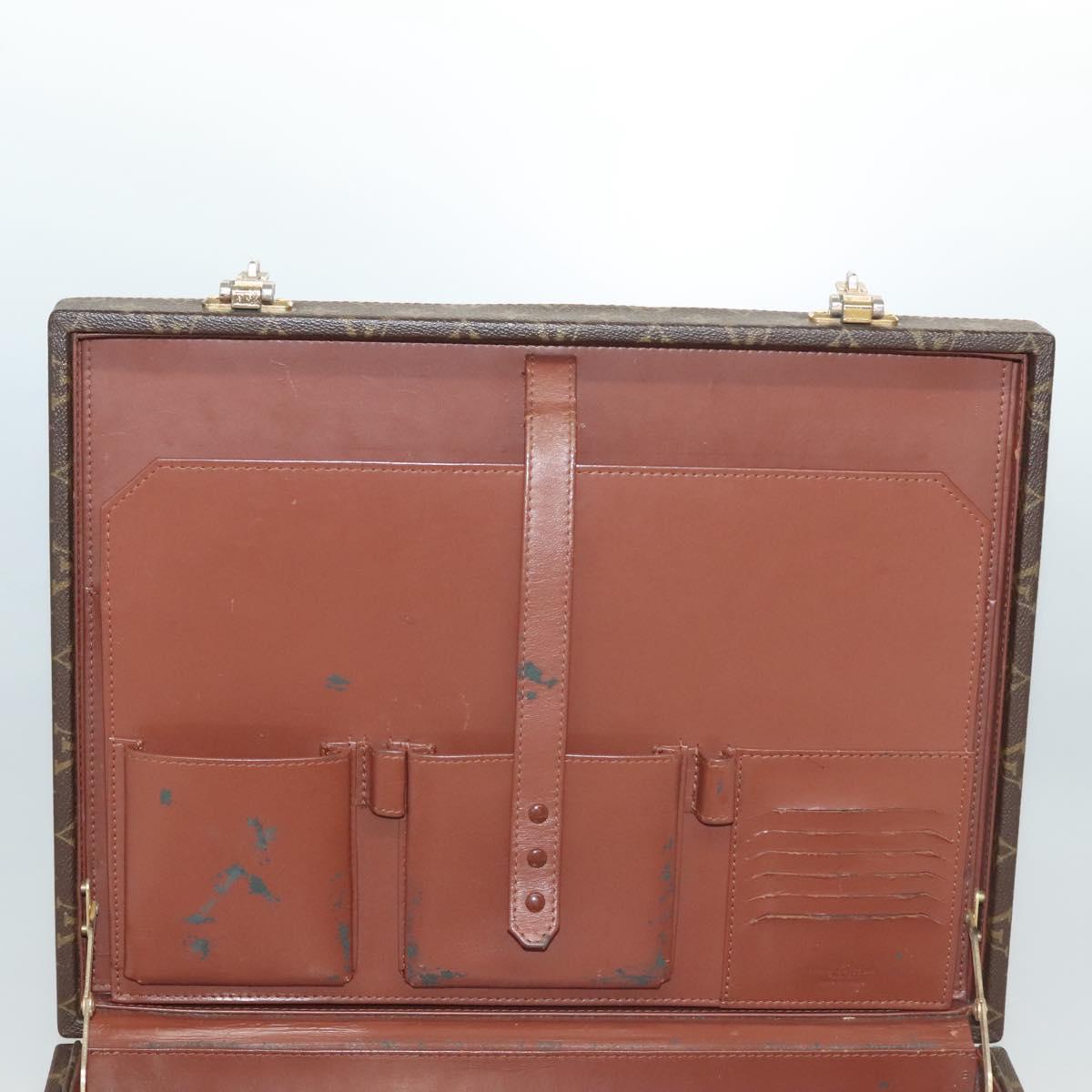 LOUIS VUITTON Monogram Crusher Business Bag M53122 LV Auth yk18970