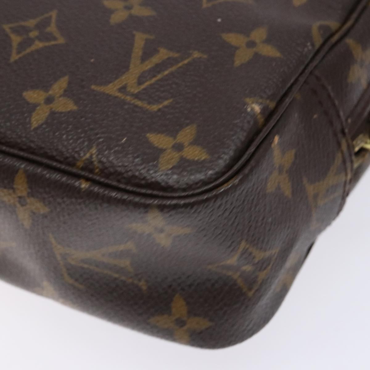 LOUIS VUITTON Monogram Trousse Toilette 23 Clutch Bag M47524 LV Auth yk19027