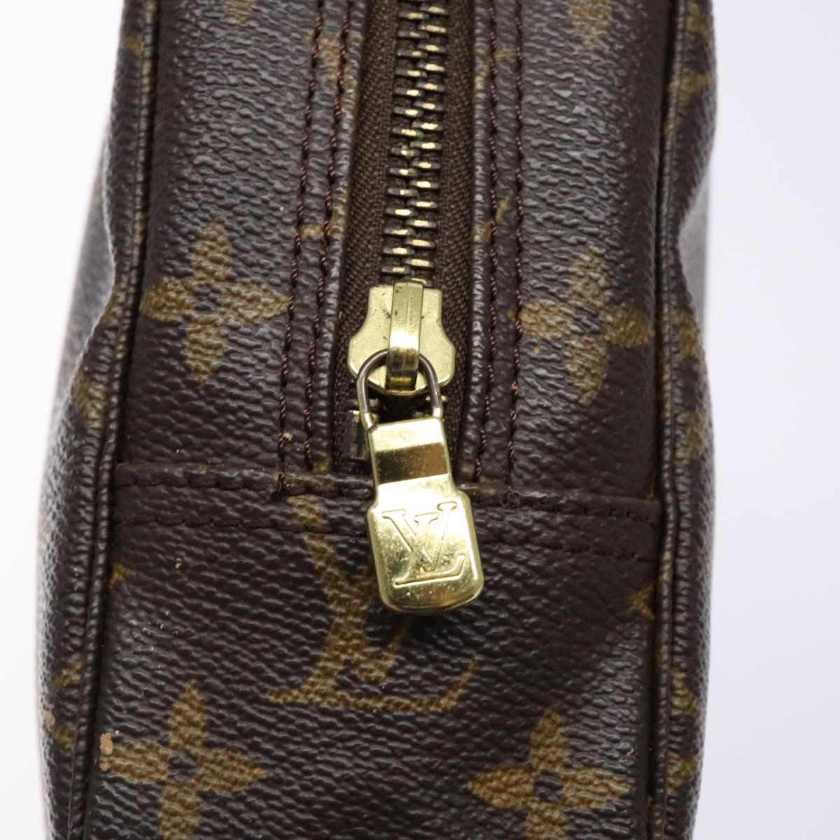 LOUIS VUITTON Monogram Trousse Toilette 23 Clutch Bag M47524 LV Auth yk19027