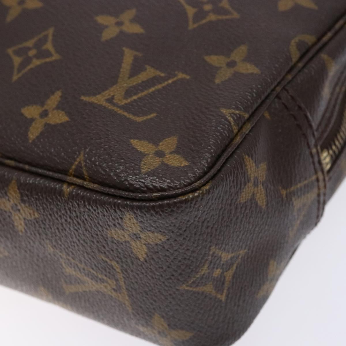 LOUIS VUITTON Monogram Trousse Toilette 23 Clutch Bag M47524 LV Auth yk19027
