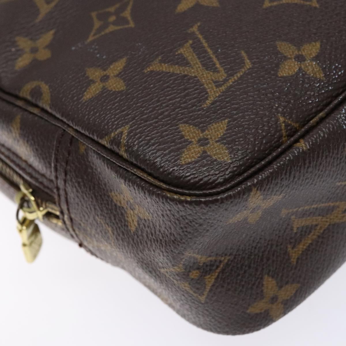 LOUIS VUITTON Monogram Trousse Toilette 23 Clutch Bag M47524 LV Auth yk19027