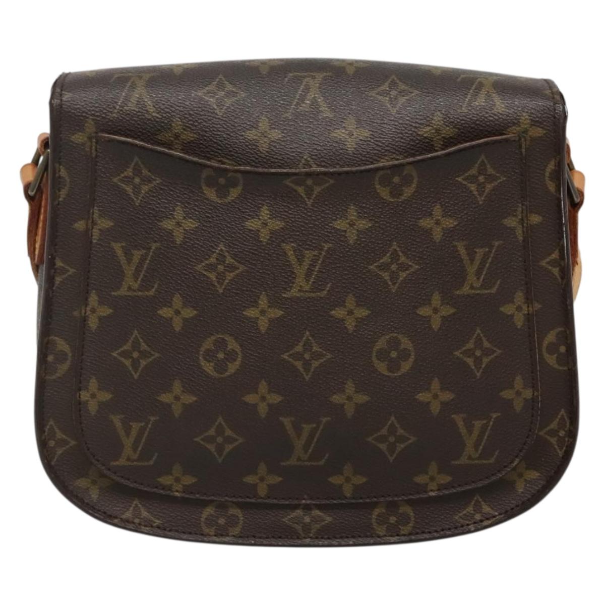 LOUIS VUITTON Monogram Saint Cloud GM Shoulder Bag M51242 LV Auth yk19030
