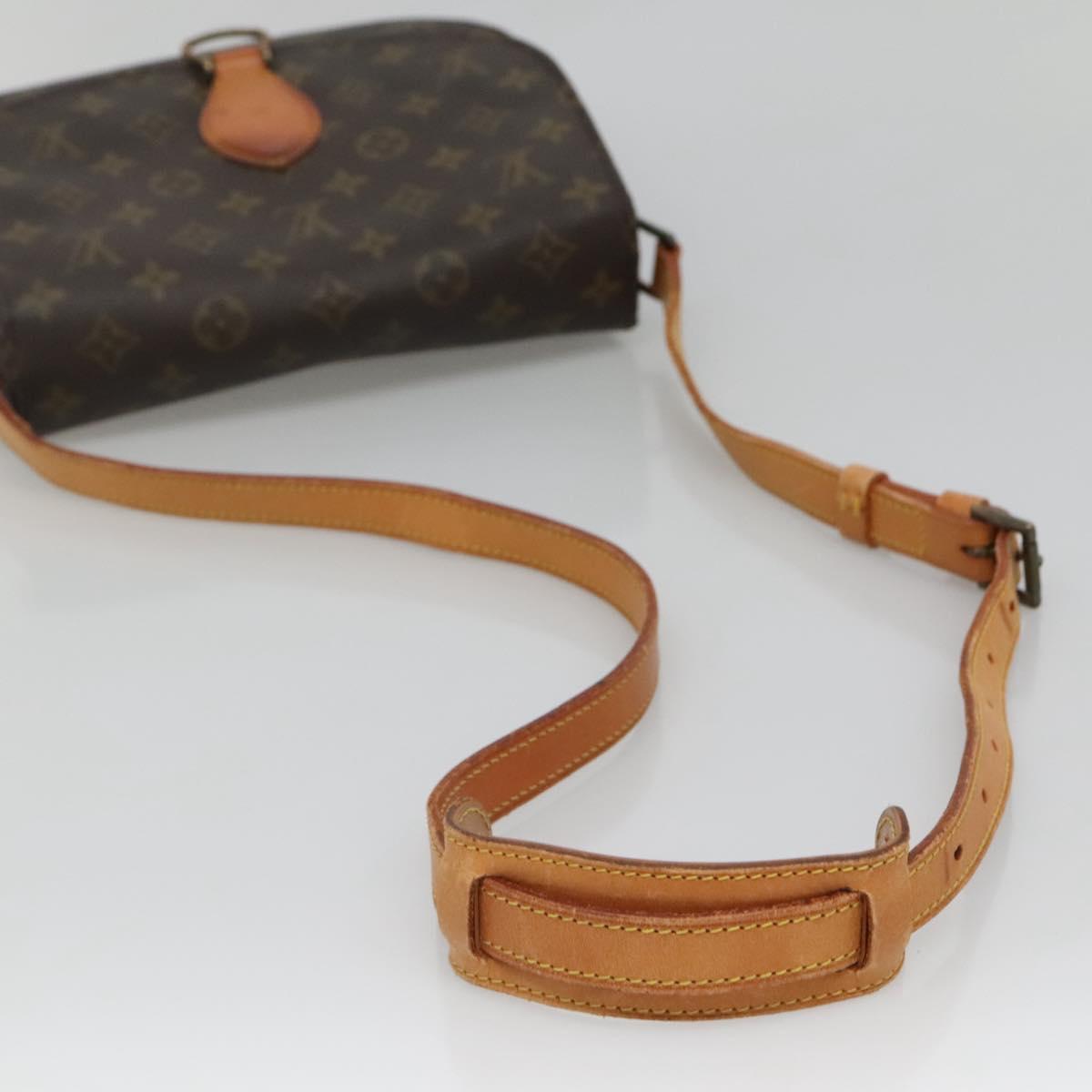 LOUIS VUITTON Monogram Saint Cloud GM Shoulder Bag M51242 LV Auth yk19030