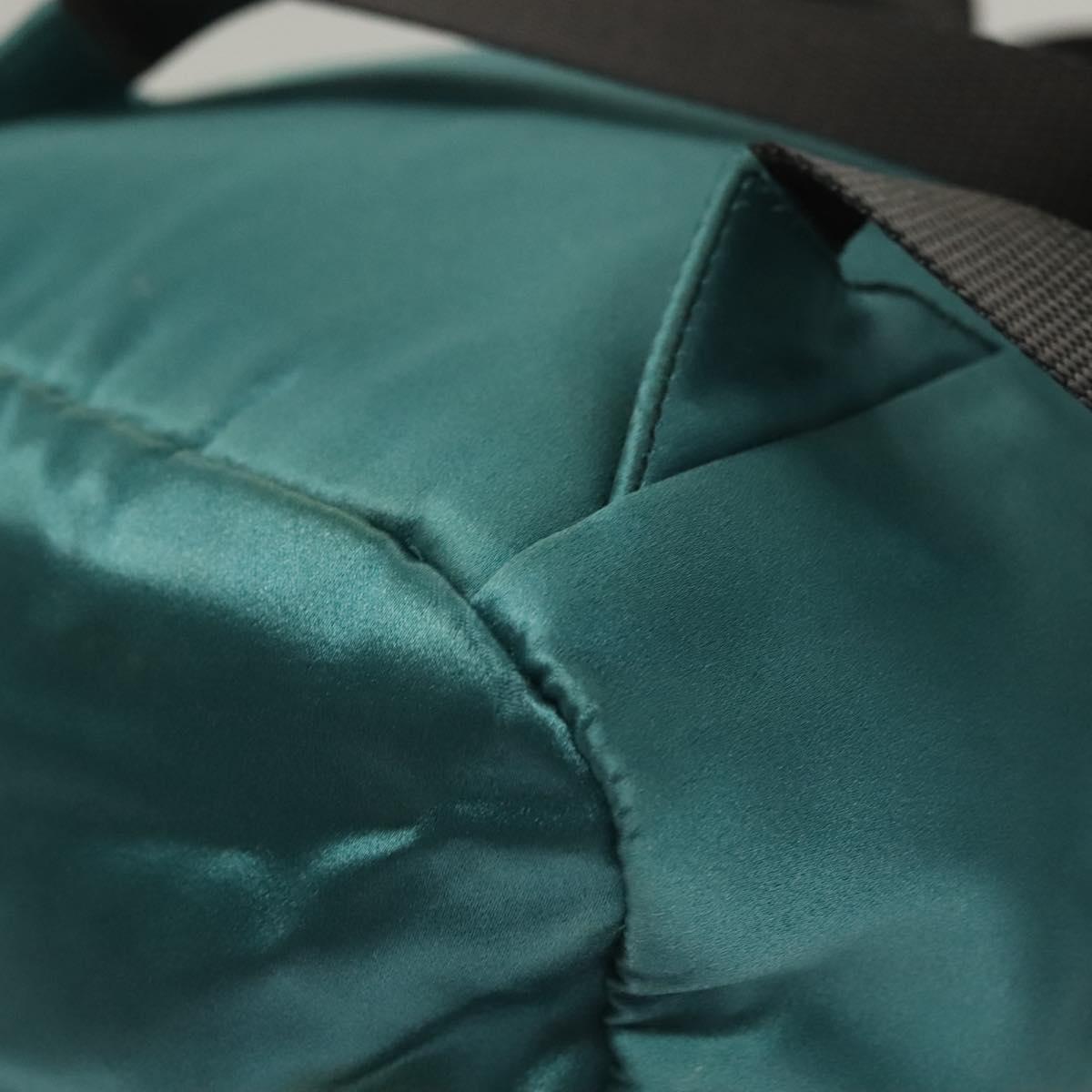 PRADA Backpack Satin Blue Auth yk19071