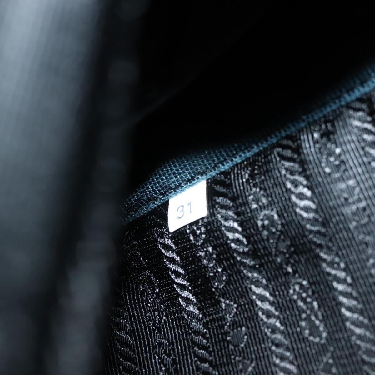 PRADA Backpack Satin Blue Auth yk19071