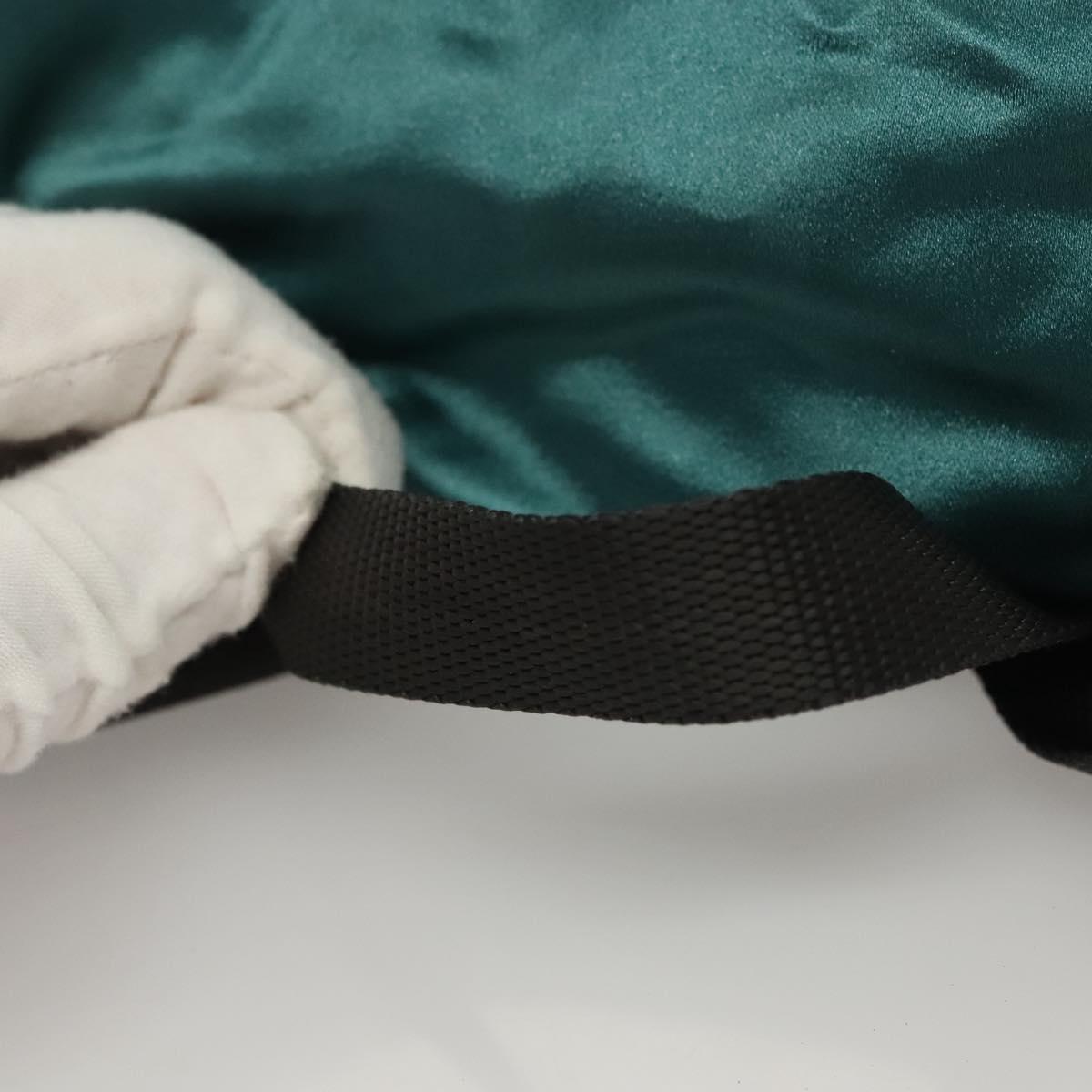 PRADA Backpack Satin Blue Auth yk19071