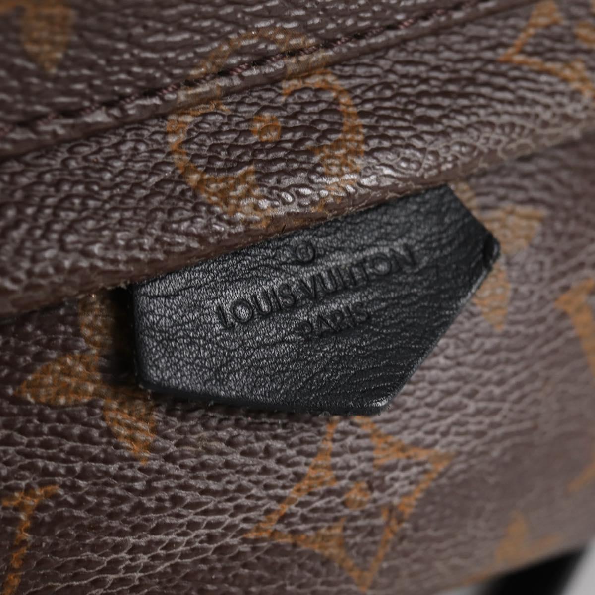 LOUIS VUITTON Monogram Palm Springs MINI Backpack M44873 LV Auth yk19084