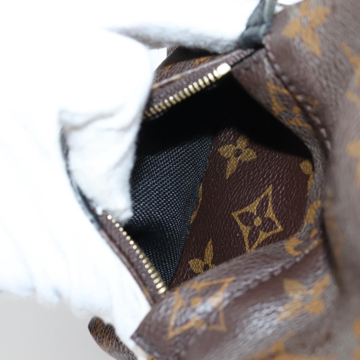 LOUIS VUITTON Monogram Palm Springs MINI Backpack M44873 LV Auth yk19084