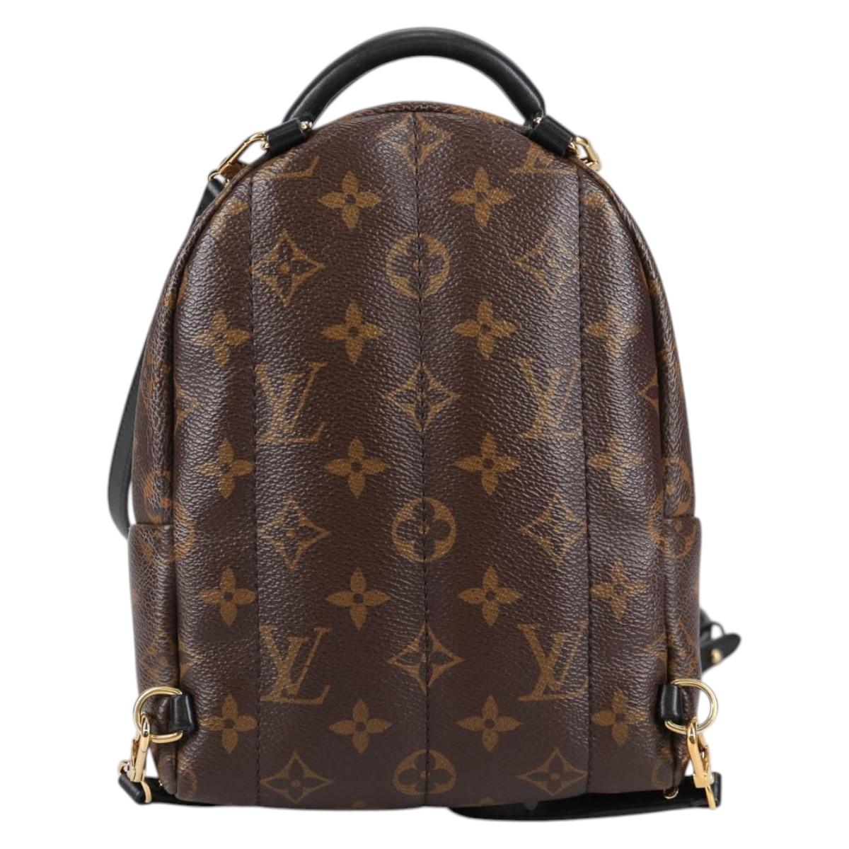 LOUIS VUITTON Monogram Palm Springs MINI Backpack M44873 LV Auth yk19084