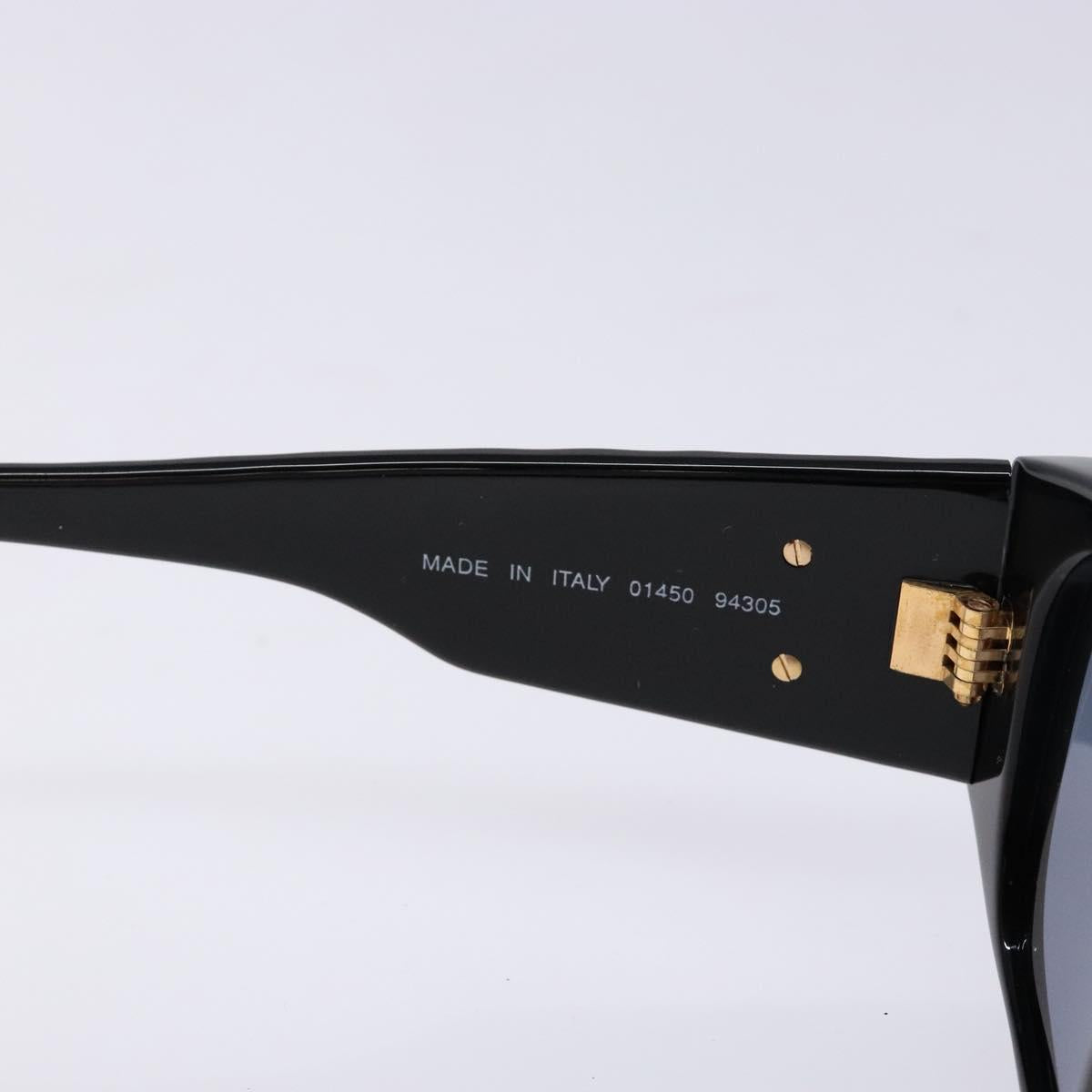 CHANEL Sunglasses plastic Black CC Auth yk19120