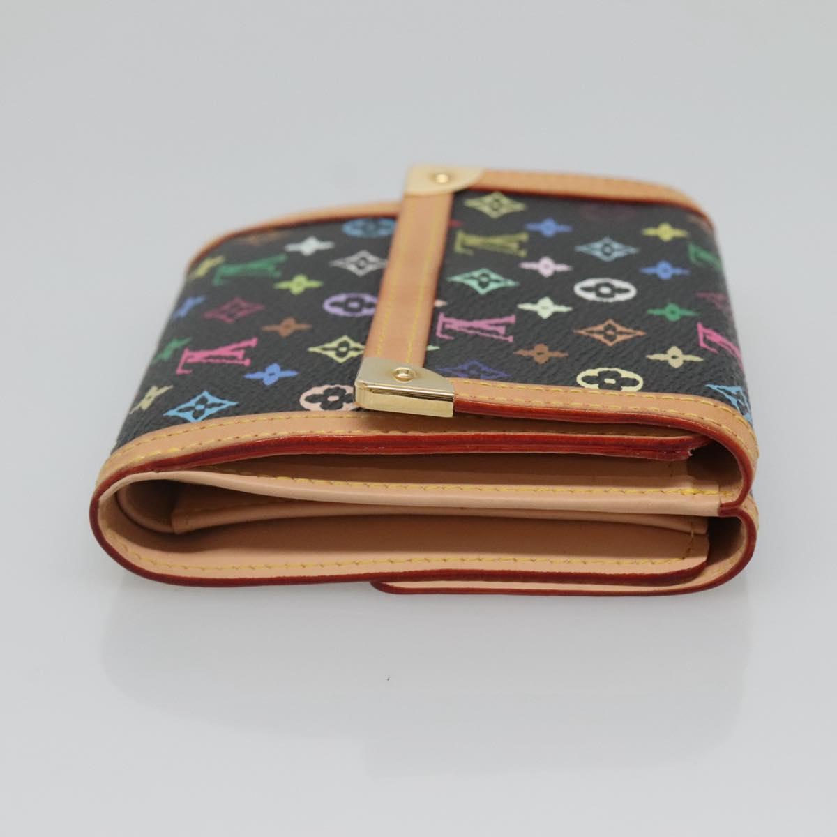 LOUIS VUITTON Multicolor Porte Monnaie Billets Cartes Credit M92984 Auth yk19123