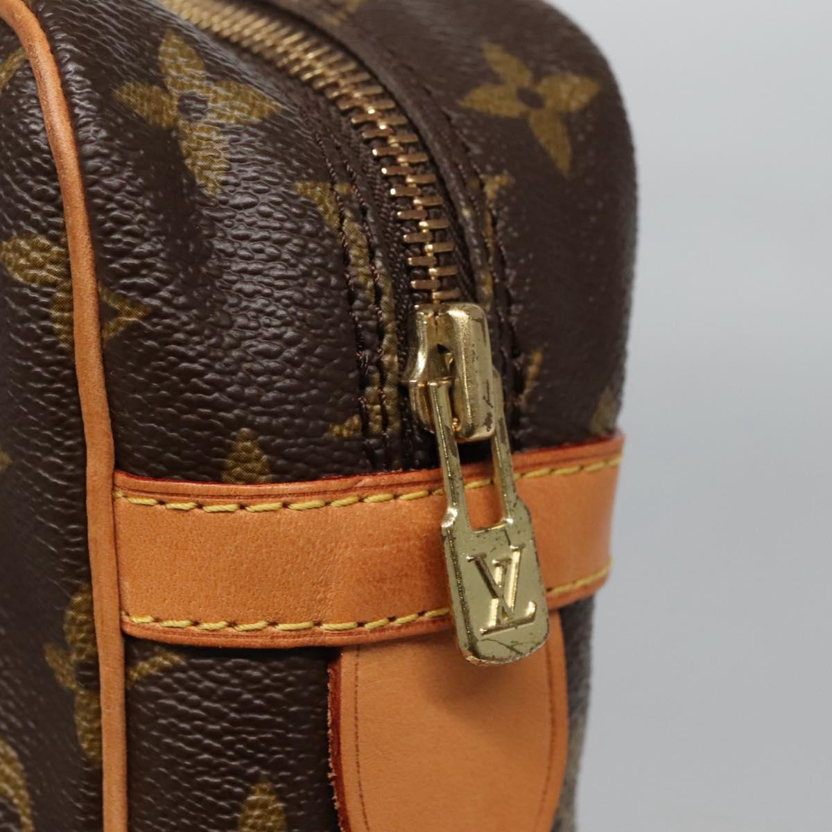 LOUIS VUITTON Monogram Compiegne 28 Clutch Bag M51845 LV Auth yk19125