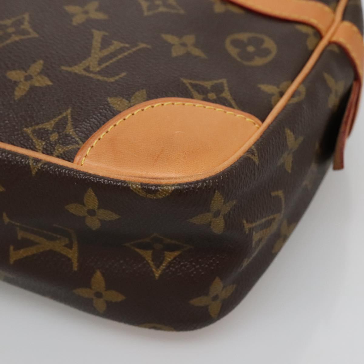 LOUIS VUITTON Monogram Compiegne 28 Clutch Bag M51845 LV Auth yk19125
