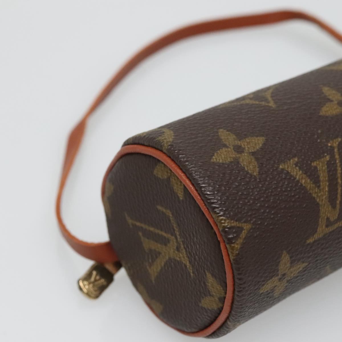 LOUIS VUITTON Monogram Papillon Pouch LV Auth yk19131