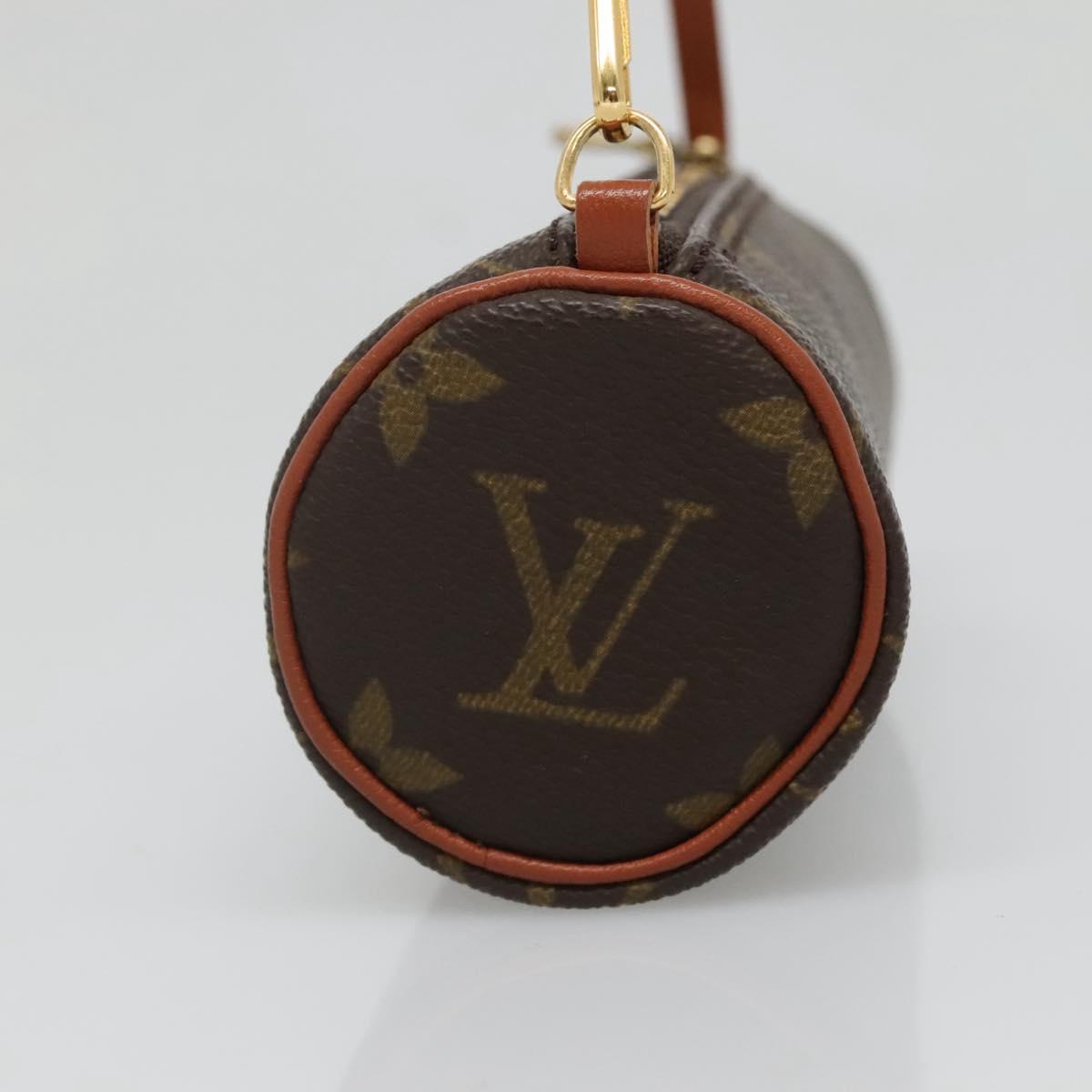 LOUIS VUITTON Monogram Papillon Pouch LV Auth yk19131