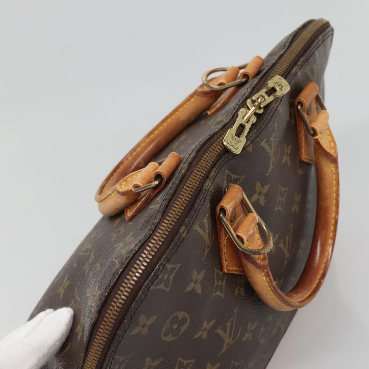 LOUIS VUITTON Monogram Alma Hand Bag M51130 LV Auth yk19142