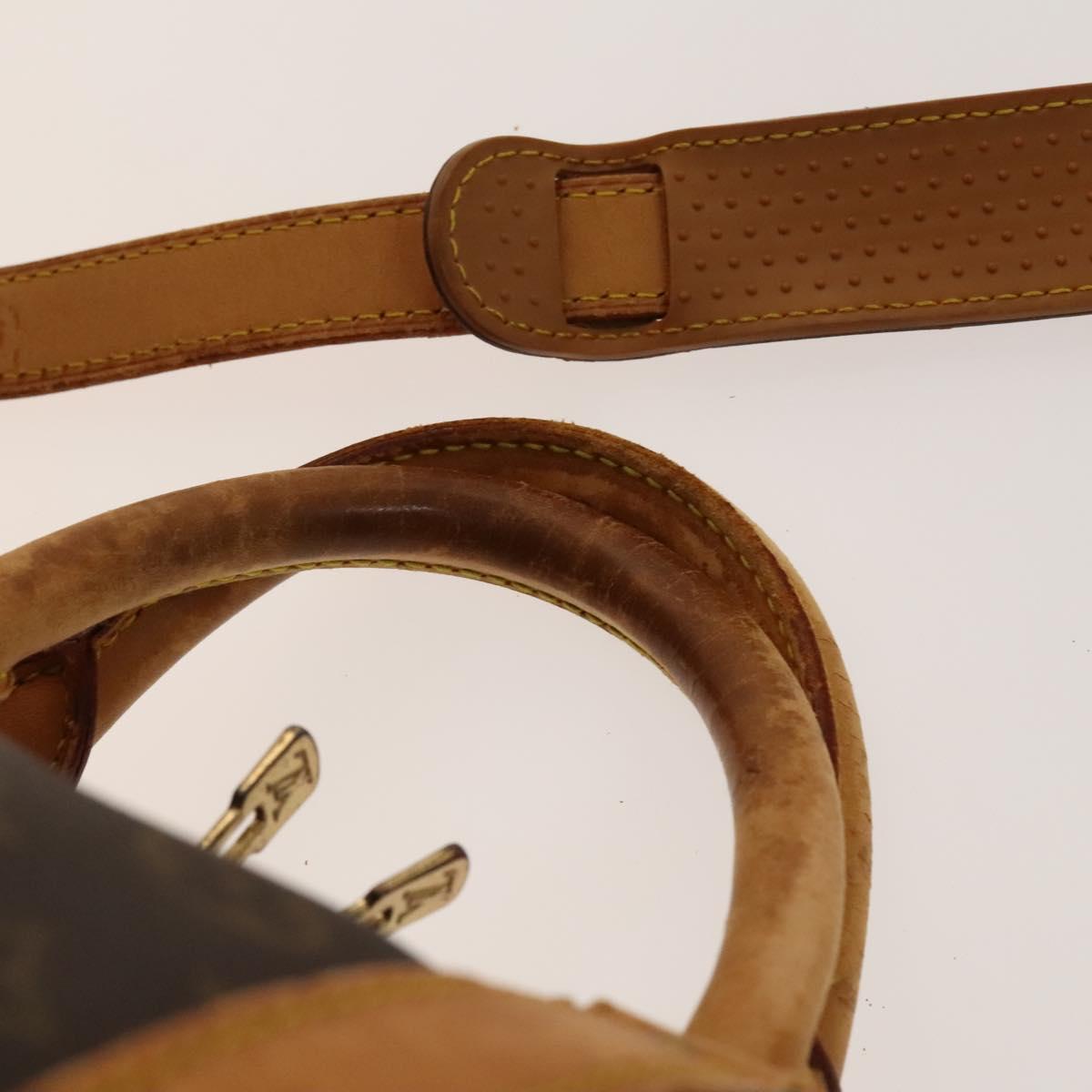 LOUIS VUITTON Monogram Keepall Bandouliere 55 Boston Bag M41414 LV Auth yk19151