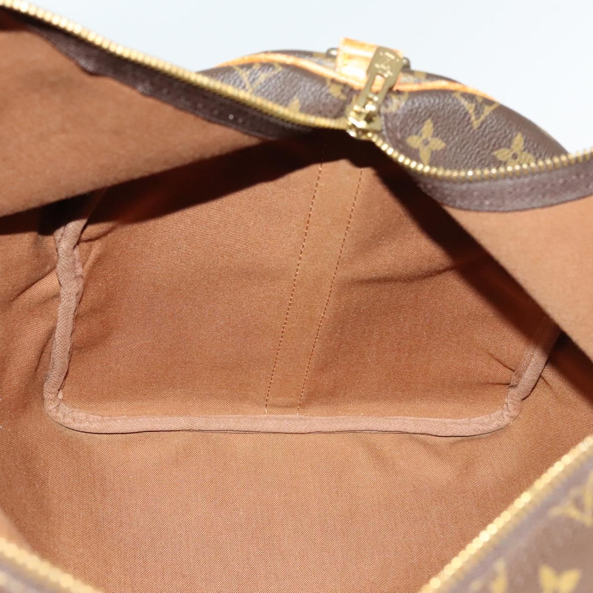 LOUIS VUITTON Monogram Keepall Bandouliere 55 Boston Bag M41414 LV Auth yk19151