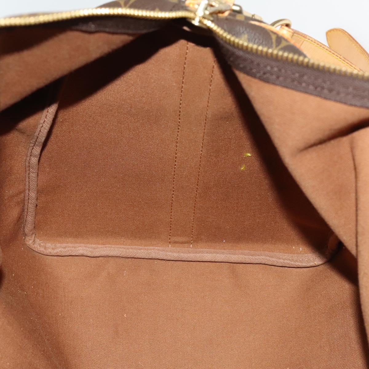 LOUIS VUITTON Monogram Keepall Bandouliere 55 Boston Bag M41414 LV Auth yk19151